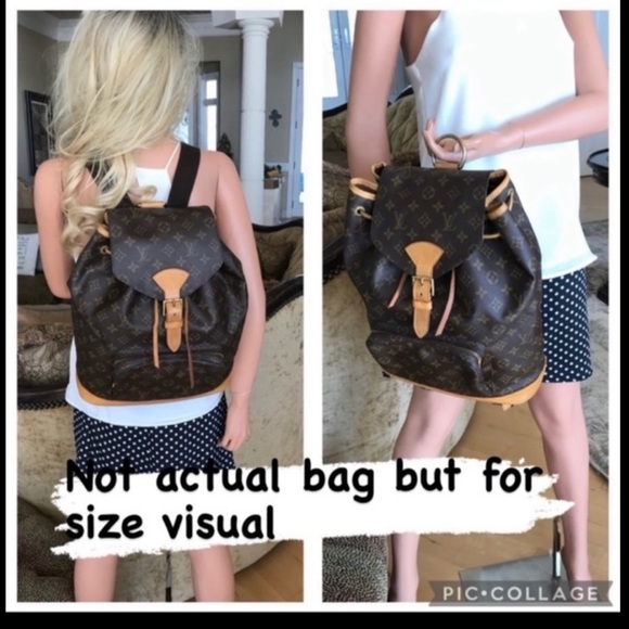Louis Vuitton Unisex Montsouris GM Backpack - Picture 3 of 17
